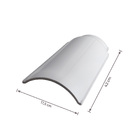 Cumeeira de Cermica Esmaltada 175x42cm Branco Temax