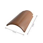 Cumeeira de Cermica Esmaltada 175x42cm Caramelo Temax