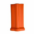 Cumeeira de Cermica Ondulada 21x43cm 7mm Vermelha Predileta