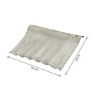 Cumeeira de Fibrocimento Articulada Inferior 65x110cm 6mm Cinza Eternit