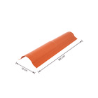 Cumeeira de PVC Lateral 16x86cm Terracota Afort