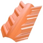 Cumeeira de PVC Plana 27x27x1,6cm 1,6mm Terracota Afort