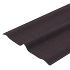 Cumeeira Ecológica Acetinada Marrom 48x200cm Onduline