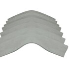 Cumeeira em Cimento 6x110cm 6mm Cinza Natural Precon