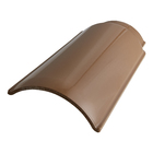 Cumeeira Esmaltada 42x17,5cm Caramelo Temax