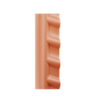 Cumeeira Espigão Articulada PVC Plan Superior 81x15cm Cerâmica Precon