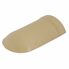 Cumeeira Fechamento PVC Colonial 25x14,5cm Marfim Axton