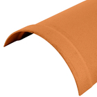 Cumeeira PVC 25x14,5cm Fechamento Colonial Cerâmica Permatti