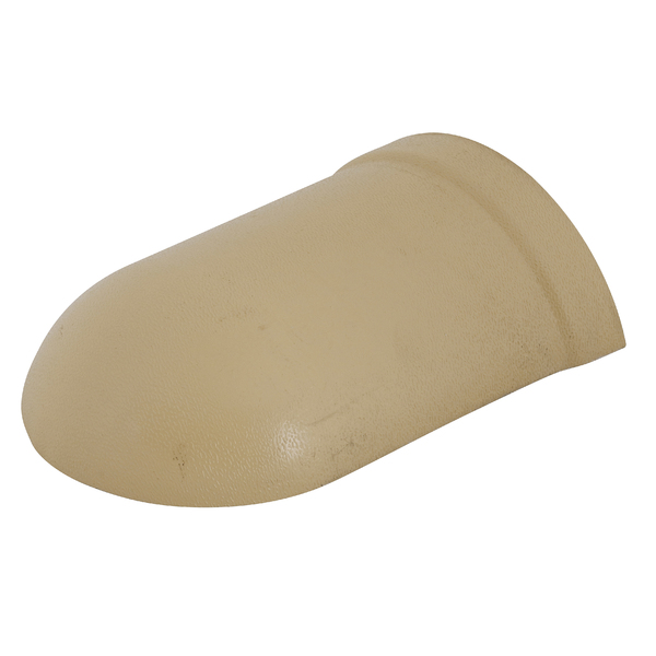 Cumeeira PVC 25x16cm Colonial Fechamento Marfim Permatti