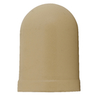 Cumeeira PVC 25x16cm Colonial Fechamento Marfim Permatti