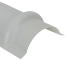 Cumeeira PVC 27x54cm Colonial Triangular Cinza Permatti