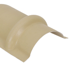 Cumeeira PVC 27x54cm Colonial Triangular Marfim Permatti