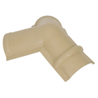 Cumeeira PVC 27x54cm Colonial Triangular Marfim Permatti