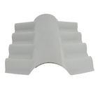 Cumeeira PVC 56cmx1,03m Colonial Lateral Articulada Cinza Permatti