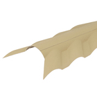 Cumeeira PVC 56cmx1,03m Colonial Lateral Articulada Marfim Permatti