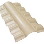 Cumeeira Pvc Central Marfim Lux Telhas