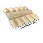 Cumeeira Pvc Central Marfim Lux Telhas