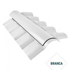 Cumeeira Pvc Central Plan Branca 0,88cm