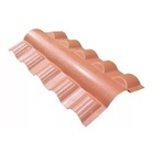 Cumeeira Pvc Central Terracota Lux Telhas