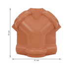 Cumeeira Triangular Plan Ceramica Permati