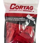 Cunha P/ Nivelamento Revestimento 60694 Piso Slim 100 Peças C