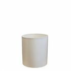 Cúpula Abajur Cilíndrica Cp-7001 Ø13x15cm - Branco