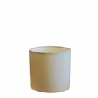 Cúpula Abajur Cilíndrica Cp-7005 Ø18x18cm Algodão Crú