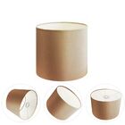 Cúpula Abajur Cilíndrica Cp-7005 Ø18x18cm Palha