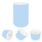 Cúpula Abajur Cilíndrica Cp-7006 Ø18x25cm Azul Bebê