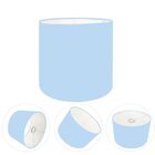 Cúpula Abajur Cilíndrica Cp-7008 Ø20x25cm Azul Bebê