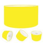 Cúpula Abajur Cilíndrica Cp-7028 Ø60x30cm Amarelo