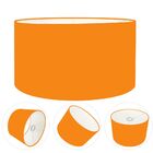 Cúpula Abajur Cilíndrica Cp-7028 Ø60x30cm Laranja