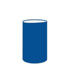 Cúpula Abajur Cilíndrica Cp-8002 Ø13x30cm Azul Marinho