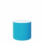 Cúpula Abajur Cilíndrica Cp-8005 Ø18x18cm Azul Turquesa
