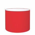 Cúpula Abajur Cilíndrica Cp-8020 Ø45x21cm Vermelho
