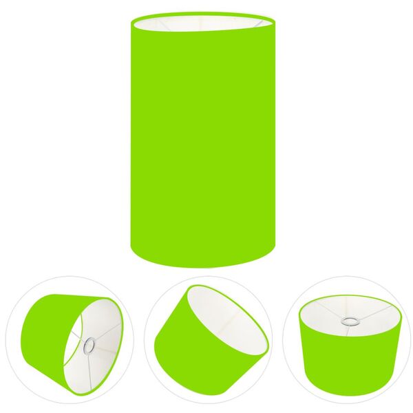 Cúpula Abajur E Luminária Cilíndrica Vivare Cp-7002 Ø13x30cm