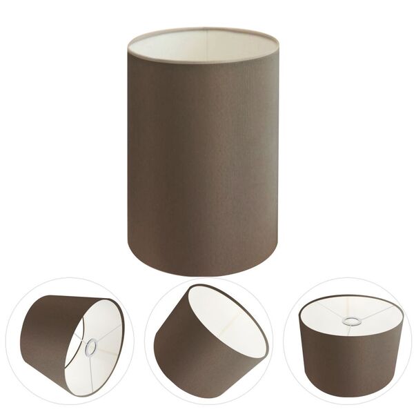 Cúpula Abajur E Luminária Cilíndrica Vivare Cp-7004 Ø15x25cm