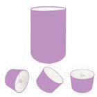 Cúpula Abajur E Luminária Cilíndrica Vivare Cp-7004 Ø15x25cm