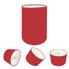 Cúpula Abajur E Luminária Cilíndrica Vivare Cp-7004 Ø15x25cm