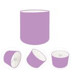 Cúpula Abajur E Luminária Cilíndrica Vivare Cp-7005 Ø18x18cm