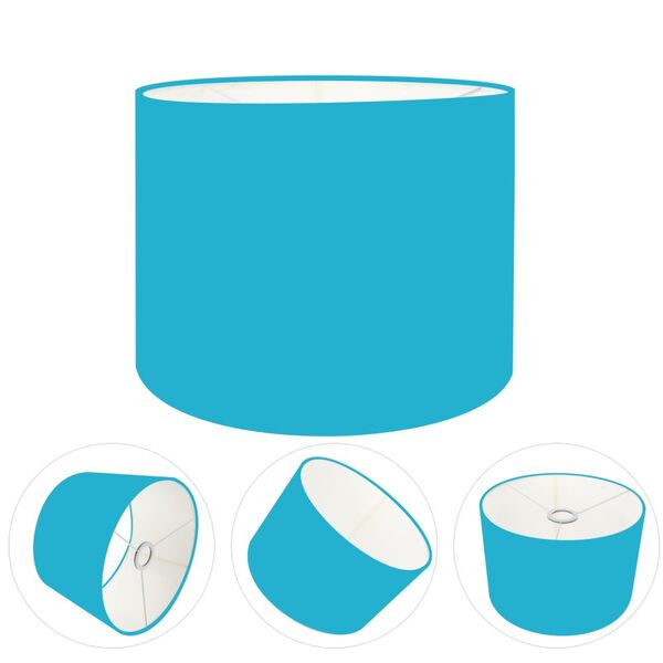 Cúpula Abajur E Luminária Cilíndrica Vivare Cp-7011 Ø30x21cm