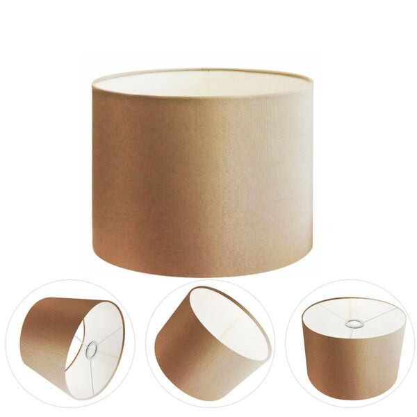 Cúpula Abajur E Luminária Cilíndrica Vivare Cp-7013 Ø30x30cm