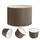 Cúpula Abajur E Luminária Cilíndrica Vivare Cp-7019 Ø40x30cm