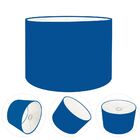 Cúpula Abajur E Luminária Cilíndrica Vivare Cp-7021 Ø45x25cm