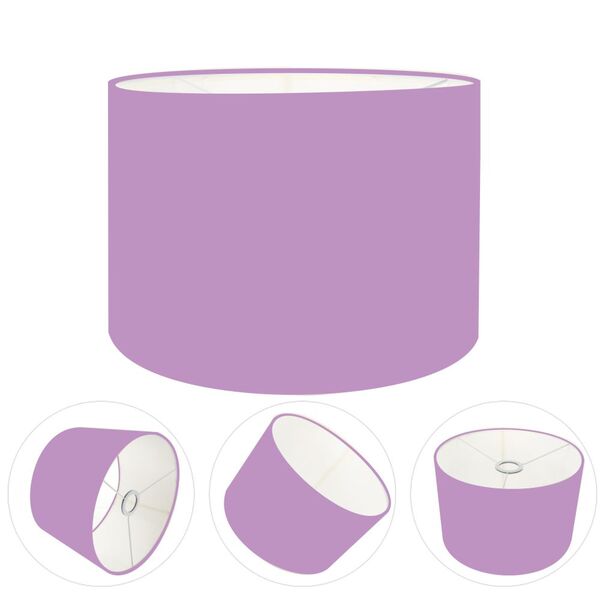 Cúpula Abajur E Luminária Cilíndrica Vivare Cp-7022 Ø45x30cm