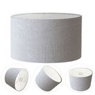 Cúpula Abajur E Luminária Cilíndrica Vivare Cp-7024 Ø50x25cm