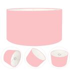 Cúpula Abajur E Luminária Cilíndrica Vivare Cp-7025 Ø50x30cm