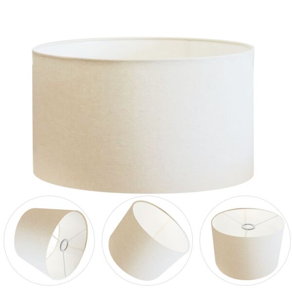 Cúpula Abajur E Luminária Cilíndrica Vivare Cp-7026 Ø55x25cm