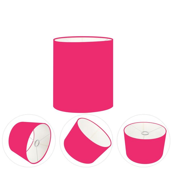 Cúpula Abajur E Luminária Cilíndrica Vivare Cp-8001 Ø13x15cm