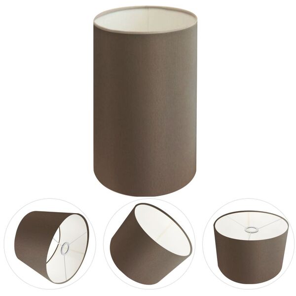 Cúpula Abajur E Luminária Cilíndrica Vivare Cp-8002 Ø13x30cm